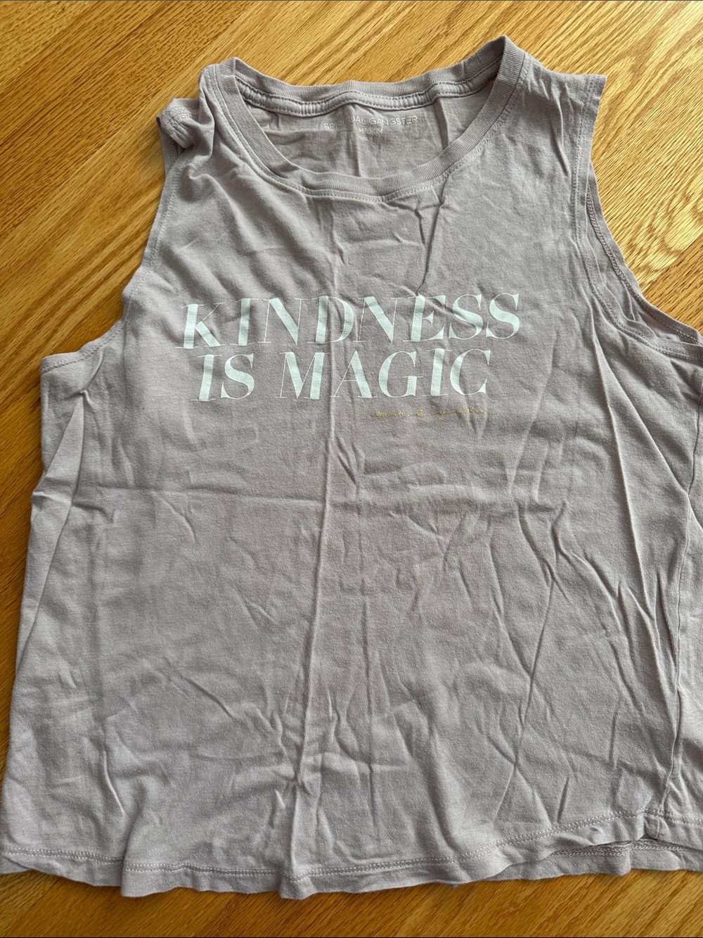 Spiritual Gangster Lavender 'Kindness Is Magic' Tank
